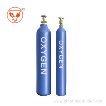 High pressure industrial oxygen cylinder